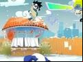 Juego Naruto playing snowballs