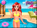 Juego Mermaid Princess Pool Time