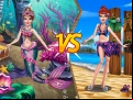 Juego Mermaid vs Princess Outfit