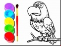 Juego Eagle Coloring Book