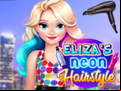 Juego Eliza's Neon Hairstyle