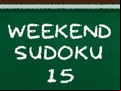 Juego Weekend Sudoku 15
