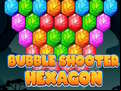Juego Bubble Shooter Hexagon