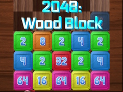 Juego 2048: Wood Block