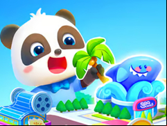 Juego Jigsaw Puzzle: Baby Panda's Dream Town