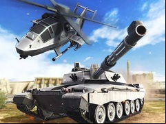 Juego Strategy of war. Tanks and helicopters