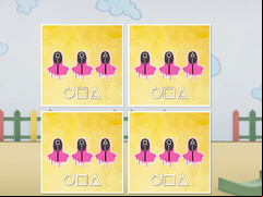 Juego Squid Game Memory Card Match