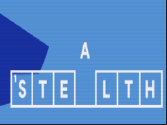 Juego Stealth Crossword