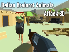 Juego Italian Brainrot Animals Attack 3D
